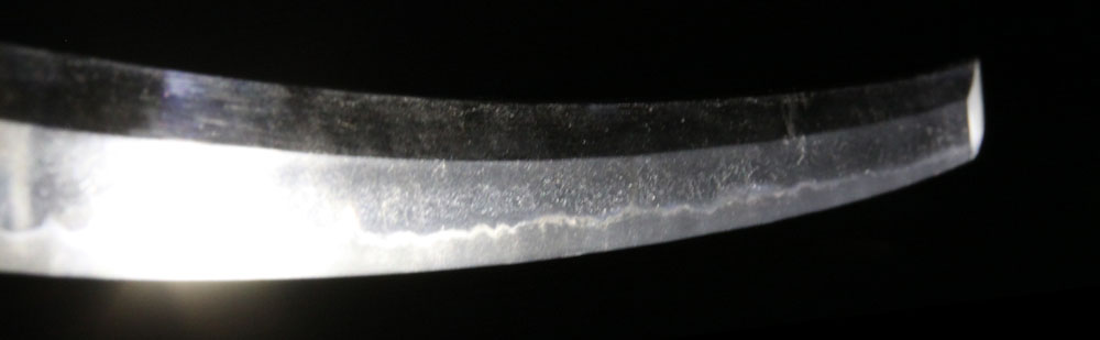 武州安家の刀・差表側刃紋