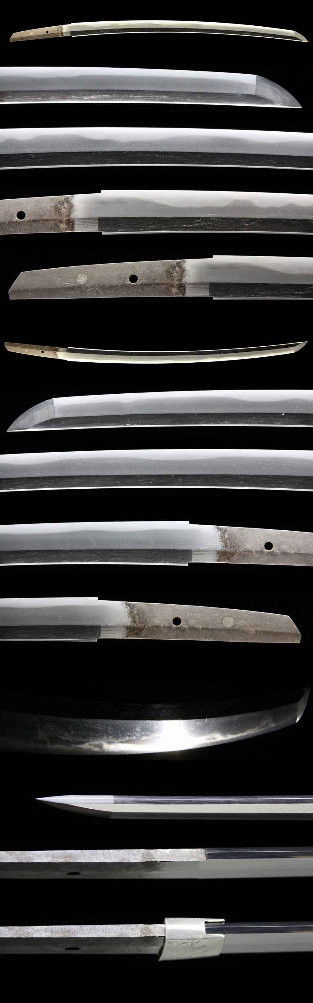 日本刀・二王清貞の刀身